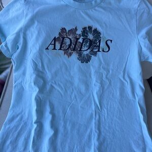 Adidas Blue Polo Short Sleeve T-Shirt